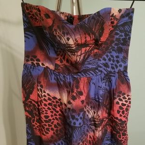 💅 Mini TopShop Dress mixed print